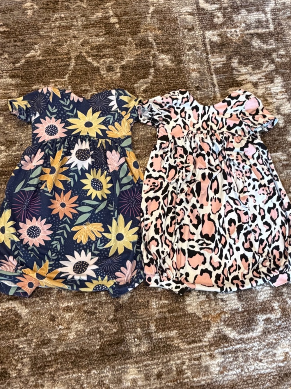 Macy Kate Boutique bubble rompers set of two- size 12/18 months